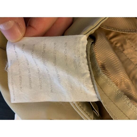 PRADA trousers khaki pants women's size 38 - Picture 4 of 5